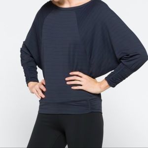 Prana navy blue shirt